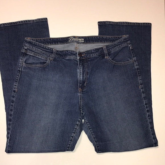 Old Navy Jeans The Dreamer Size 16R Bootcut - Picture 2 of 10